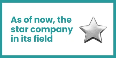 As of now, the star company in its field